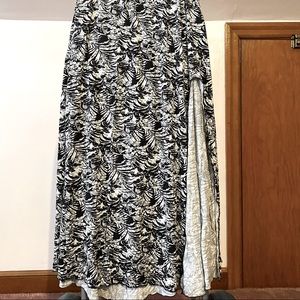 Don’t ask why black and white maxi